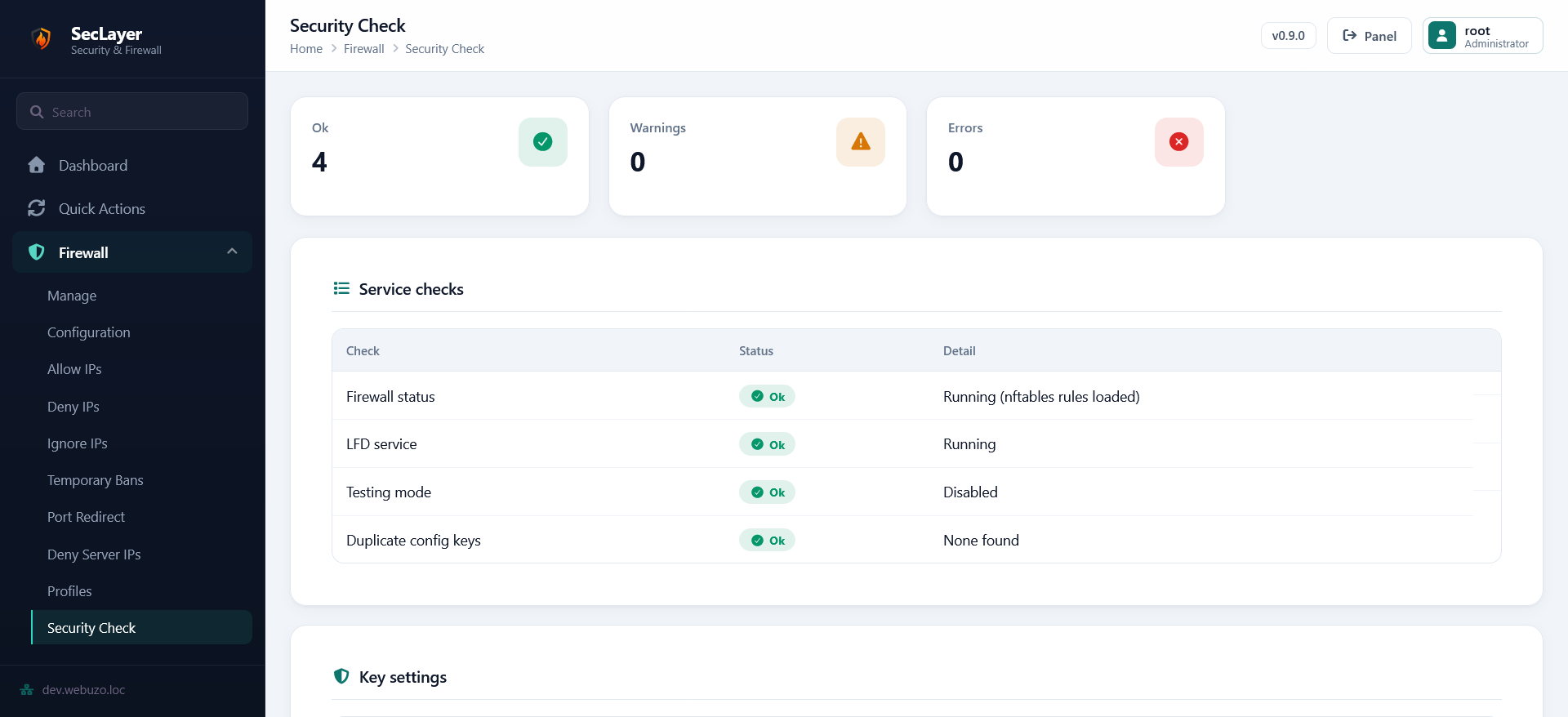 Security Check